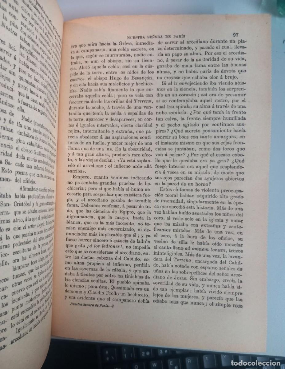 Libros: Nuestra se&ntilde;ora de Par&iacute;s. - HUGO, V&iacute;ctor: - Foto 7