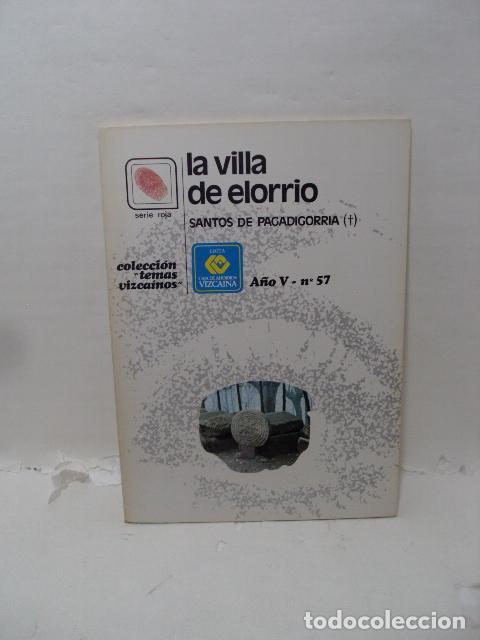 Libros: LA VILAL DE ELORRIO - SANTOS DE PAGADIGORRIA (I).