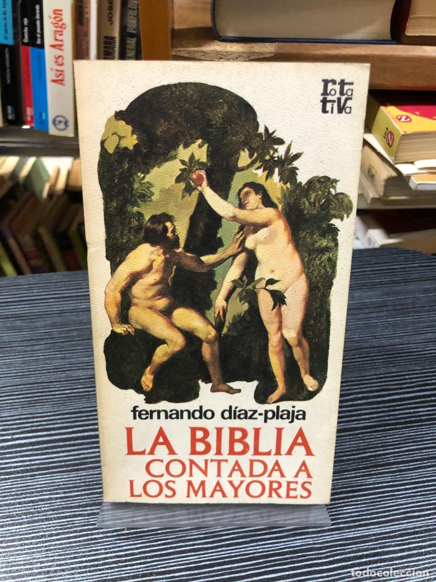 Libros: La Biblia contada a los mayores Fernando D&iacute;az-Plaja