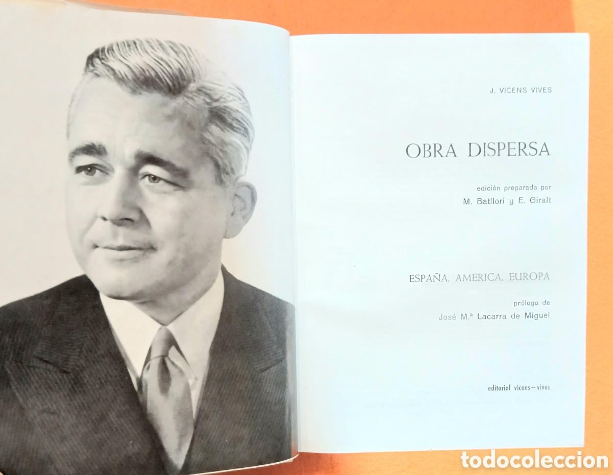 Libros: Obra dispersa J.Vicens Vives - Foto 2