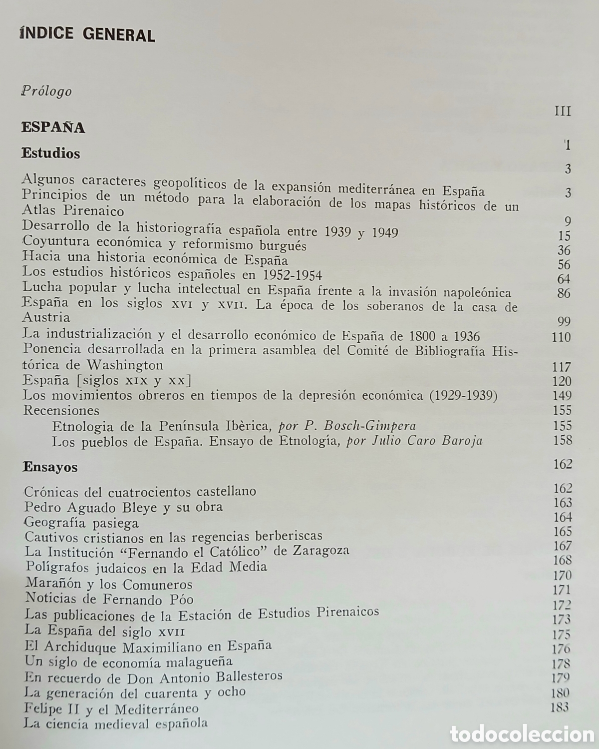 Libros: Obra dispersa J.Vicens Vives - Foto 3