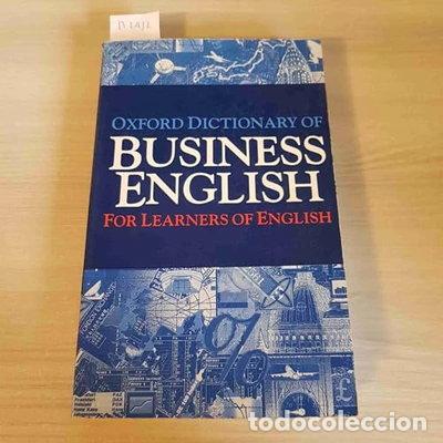 Libros: Oxford Dictionary of Business English- 9780194314404