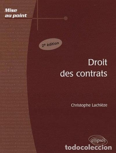 B&uuml;cher: Droit des contrats- 9782729836290