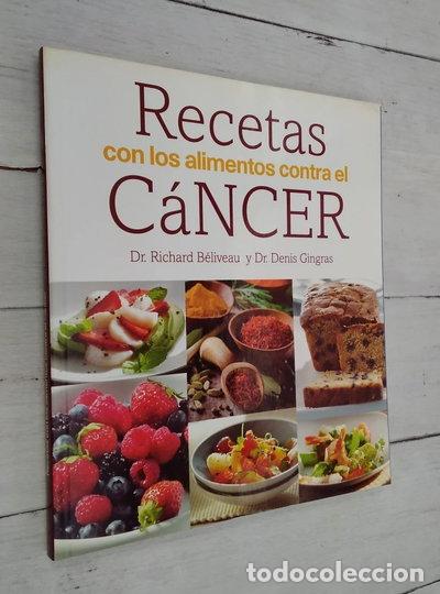 Livres: Recetas con los alimentos contra el c&aacute;ncer- 9788490560952