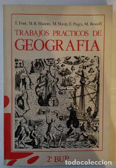 Livros em segunda m&atilde;o: Trabajos pr&aacute;cticos de Geograf&iacute;a, 2&ordm; BUP- 9788473394925