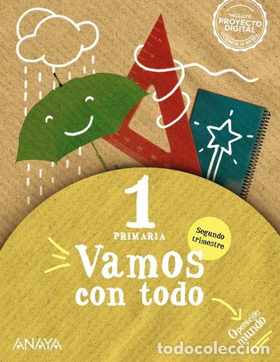 Libros: Vamos con todo 1. Segundo trimestre.- 9788469897577