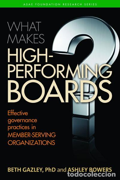 Libros: What Makes High-Performing Boards: Effective Governance Practices in Member-S...- 9780880343688
