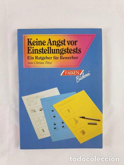 B&uuml;cher: Keine Angst vor Einstellungstests- 9783806807936
