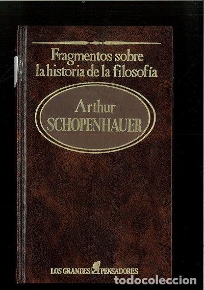 Libros: Fragmentos sobre la historia de la filosof&iacute;a- 9788472916609