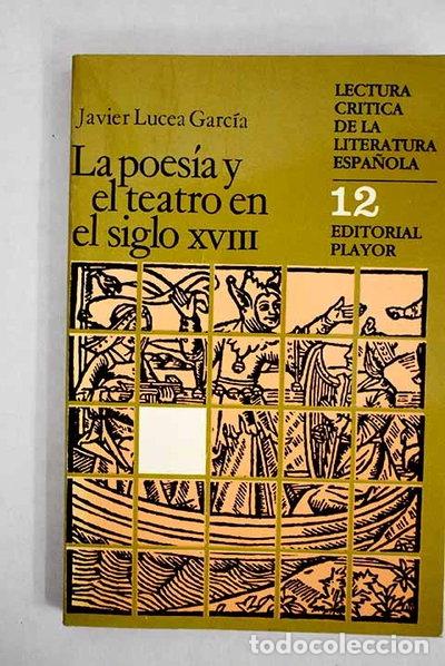 Livres: La poes&iacute;a y el teatro en el siglo XVIII- 9788435903660