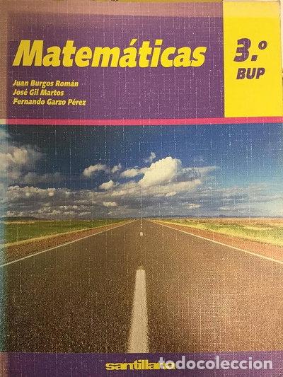 Libros: Matem&aacute;ticas, 3 BUP- 9788429432107