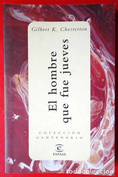 books: El hombre que fue jueves- 9788423987245
