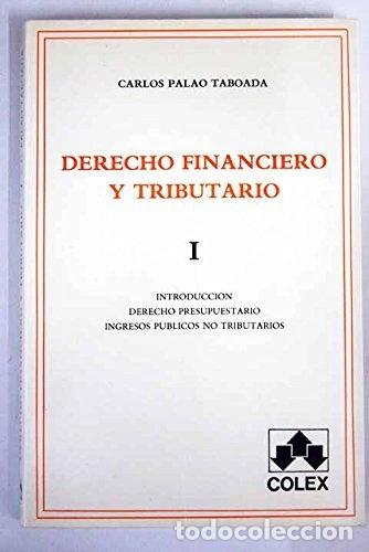 books: Derecho financiero y tributario I- 9788486123291
