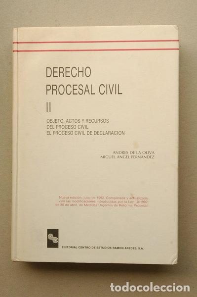 Libros: Derecho Procesal Civil II- 9788480040327