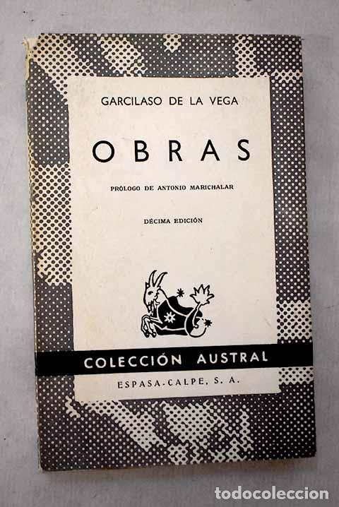 B&uuml;cher: Obras: Vega, Garcilaso de la.- Vega, Garcilaso de la