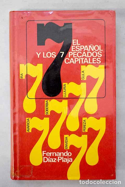 Livros em segunda m&atilde;o: El espa&ntilde;ol y los siete pecados capitales.- D&iacute;az-Plaja, Fernando