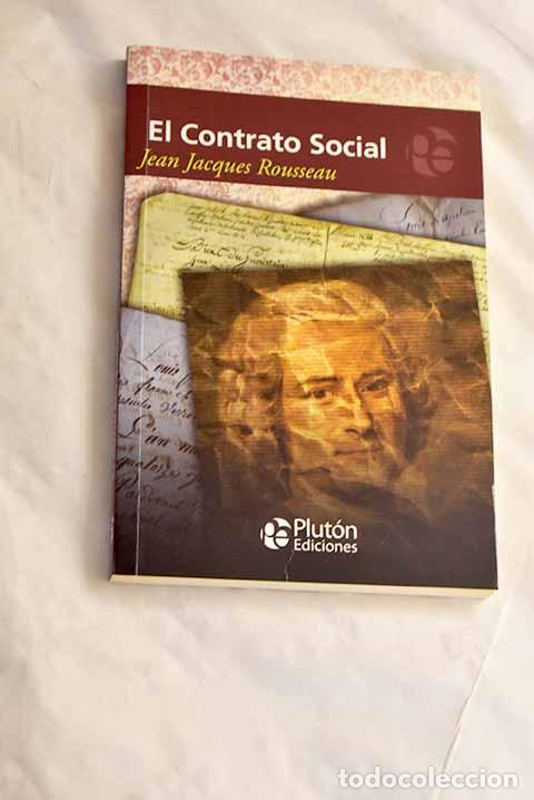 Livres: El contrato social: Rousseau, Jean-Jacques.- Rousseau, Jean-Jacques