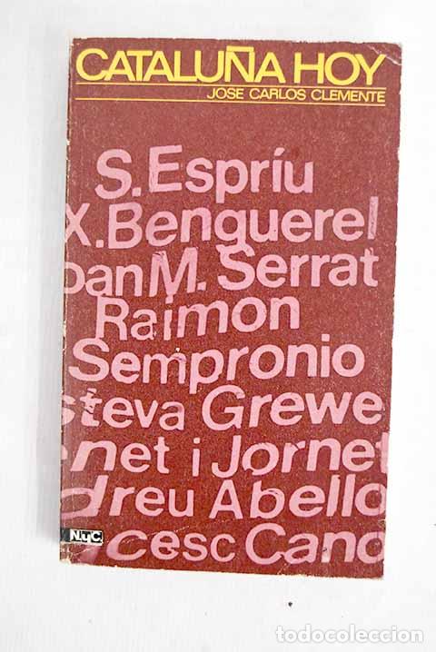 Livros em segunda m&atilde;o: Catalu&ntilde;a, hoy: Clemente, Josep Carles.- Clemente, Josep Carles