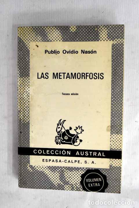 Libros: Las metamorfosis: Ovidio Nas&oacute;n, Publio.- Ovidio Nas&oacute;n, Publio