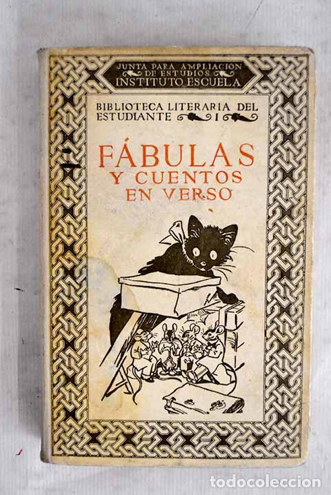 Livros em segunda m&atilde;o: F&aacute;bulas y cuentos en verso