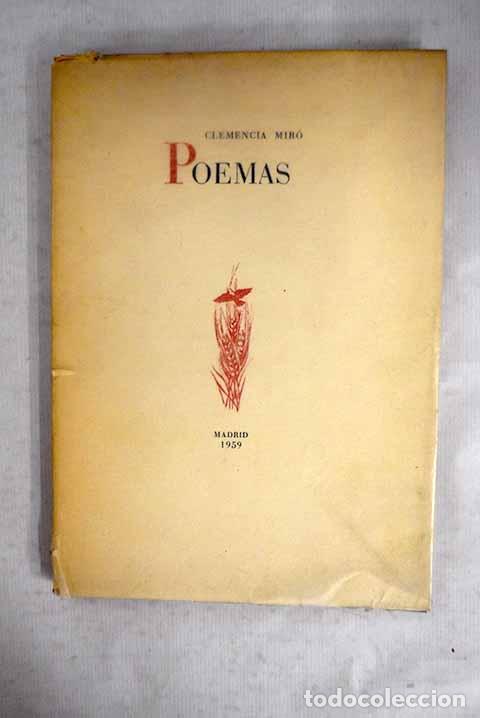 Libros: Poemas: Miro, Clemencia.- Miro, Clemencia