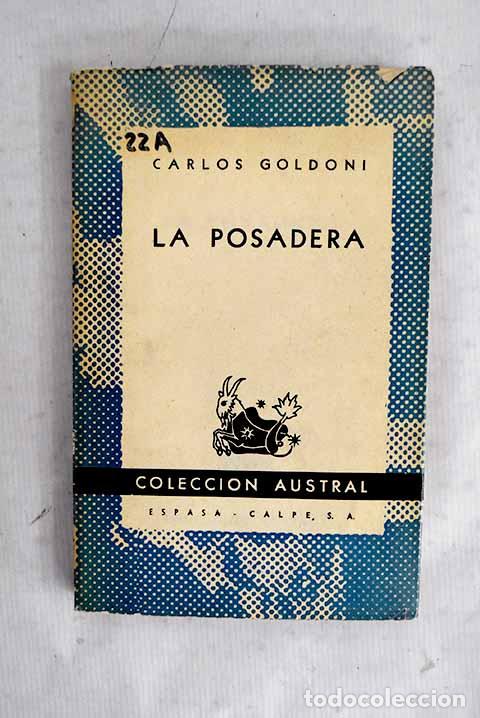 Libros: La posadera: Goldoni, Carlo.- Goldoni, Carlo