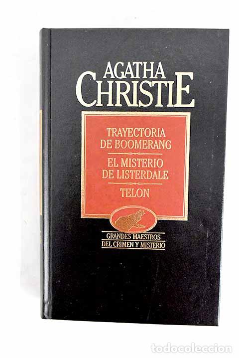 books: Trayectoria de boomerang ; El misterio de Listerdale ; Tel&oacute;n.- Christie, Agatha