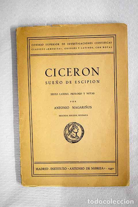 books: Sue&ntilde;o de Escipi&oacute;n: Cicer&oacute;n, Marco Tulio.- Cicer&oacute;n, Marco Tulio