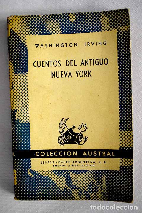 Livres: Cuentos del antiguo Nueva York.- Irving, Washington