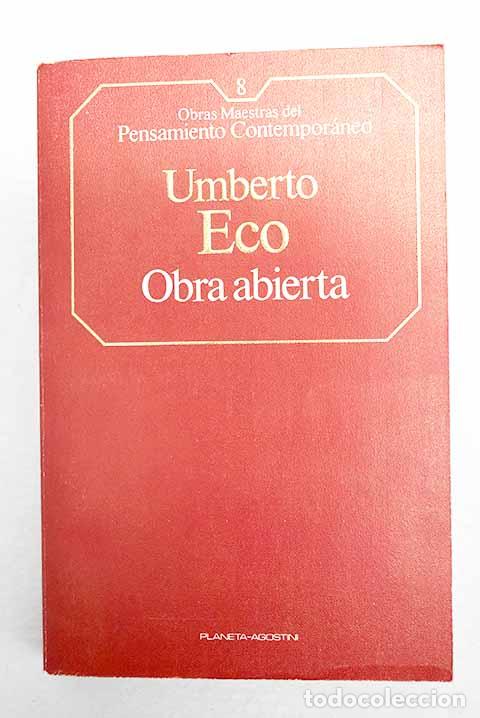 Libri di seconda mano: Obra abierta: Eco, Umberto.- Eco, Umberto