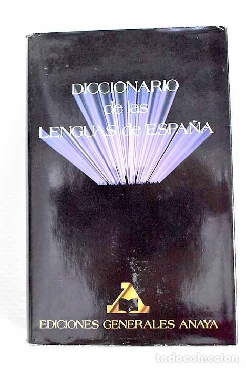 B&uuml;cher: Diccionario de las lenguas de Espa&ntilde;a