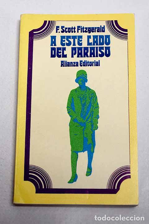 Livres: A este lado del para&iacute;so.- Fitzgerald, Francis Scott