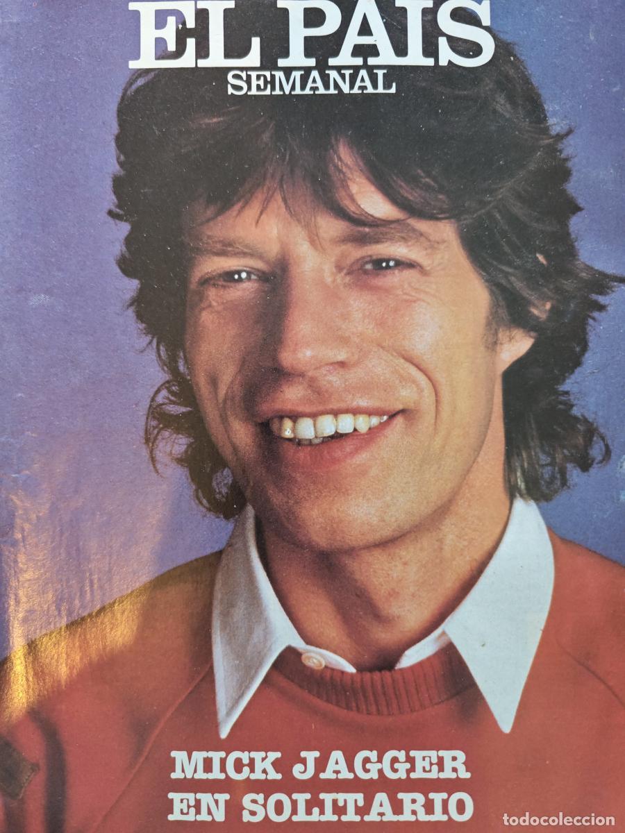 B&uuml;cher: revista el pais semanal - a&ntilde;o 1985 - n 409 - mick jagger - tdkc108 -