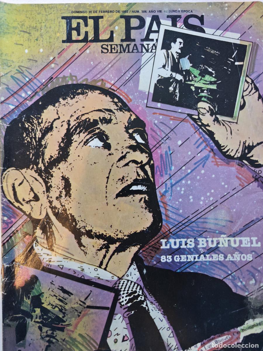 B&uuml;cher: revista el pais semanal - a&ntilde;o 1983 - n 306 - luis bu&ntilde;uel - tdkc108 -