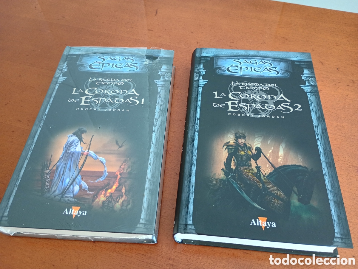 Libros: La corona de espadas 1 y 2.Sagas &eacute;picas.La rueda del tiempo