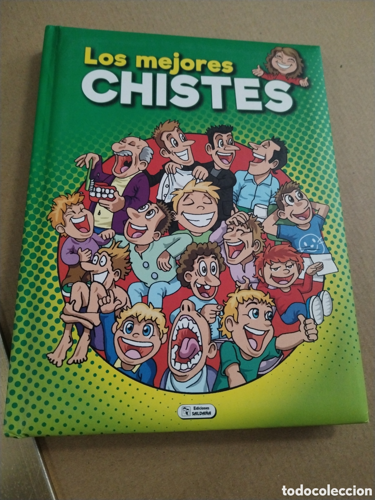 books: LOS MEJORES CHISTES. Ediciones Salda&ntilde;a. CL.