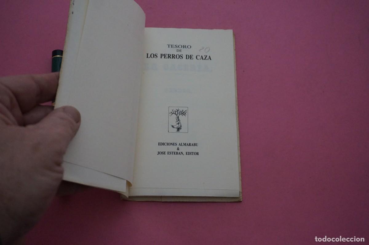 Libros: AMF-17E/ TESORO DE LOS PERROS DE CAZA / EDICIONES ALMARABU & JOSE ESTEBAN EDITOR - Foto 2