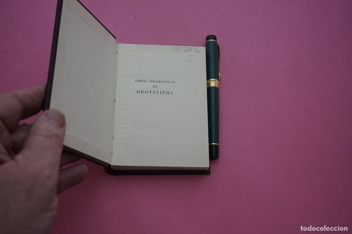Libros: AMF-17E/ OBRAS DRAMATICAS DE HROTSVITHA / MONTANER Y SIMON S.A. - Foto 1