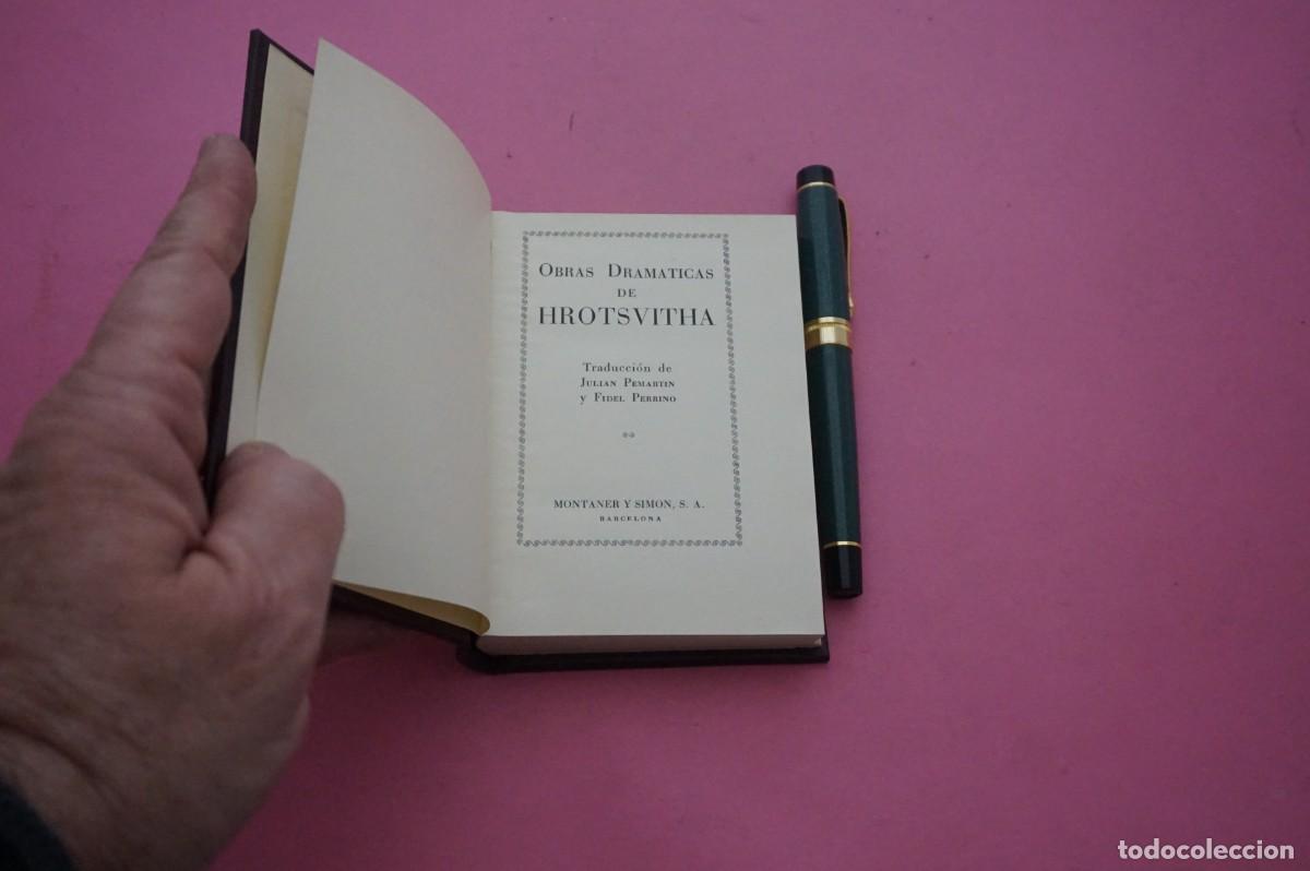 Libros: AMF-17E/ OBRAS DRAMATICAS DE HROTSVITHA / MONTANER Y SIMON S.A. - Foto 6