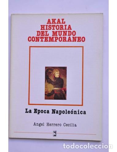 Livres: La &eacute;poca napole&oacute;nica - HERRERO CECILIA, &Aacute;ngel