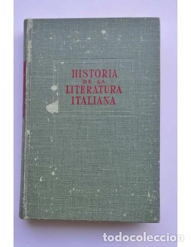 Livres: Historia de la literatura italiana - SAPEGNO, Natalio
