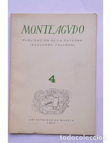 Livres: Monteagudo : publicaci&oacute;n de la C&aacute;tedra Saavedra Fajardo. N&ordm; 4 - AUTORES VARIOS