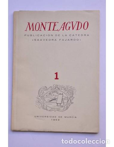 Libros: Monteagudo : publicaci&oacute;n de la C&aacute;tedra Saavedra Fajardo. N&ordm; 1 - AUTORES VARIOS
