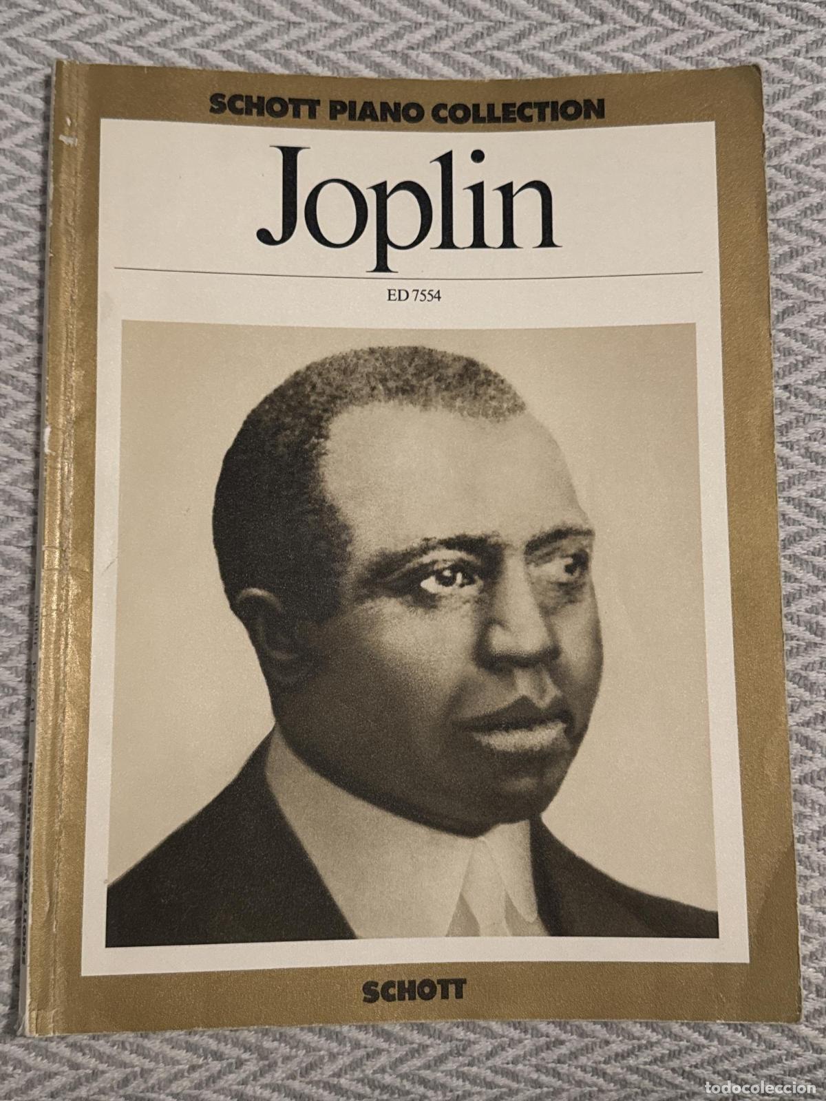 Libros: Joplin. 1868-1917. Ausgew&auml;hlte Ratimes / Selected Ratimes. Piano - Scott Joplin, Wolfgang Voigt