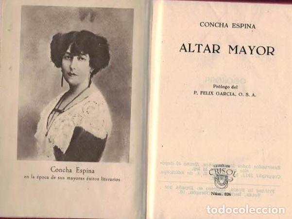Libros: Espina. Concha - ALTAR MAYOR - Foto 2