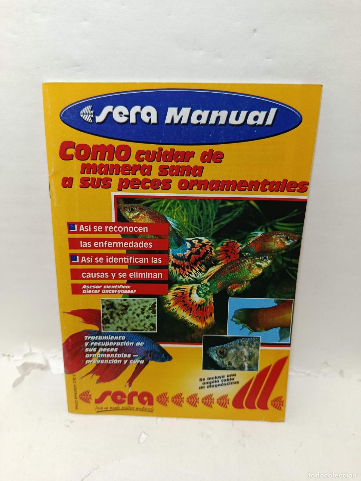 Libros: C&Oacute;MO CUIDAR DE MANERA SANA A SUS PECES ORNAMENTALES. Sera manual -