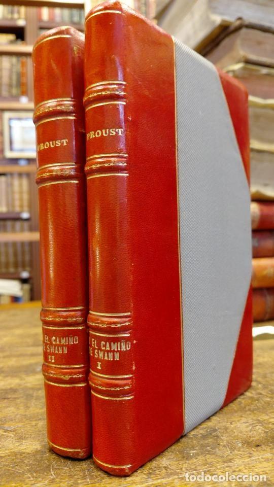 Libros: POR EL CAMINO DEL SWANN. Primera y segunda parte. Traducci&oacute;n de Pedro Salinas. - PROUST, Marcel.