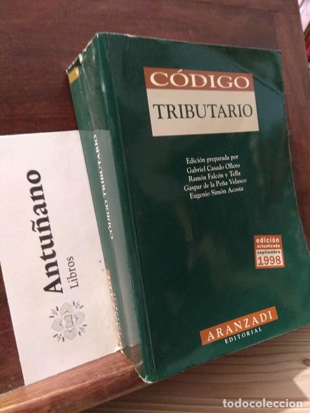 Livros em segunda m&atilde;o: Codigo tributario, 1998