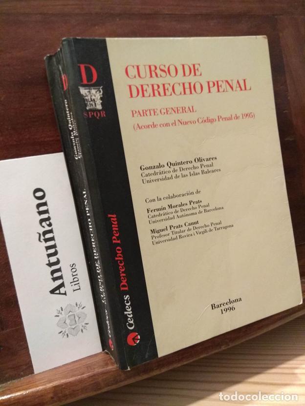 Libros: Curso de derecho penal (Derecho penal / Cedecs)