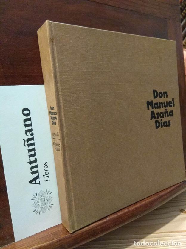 books: Don Manuel Aza&ntilde;a D&iacute;az